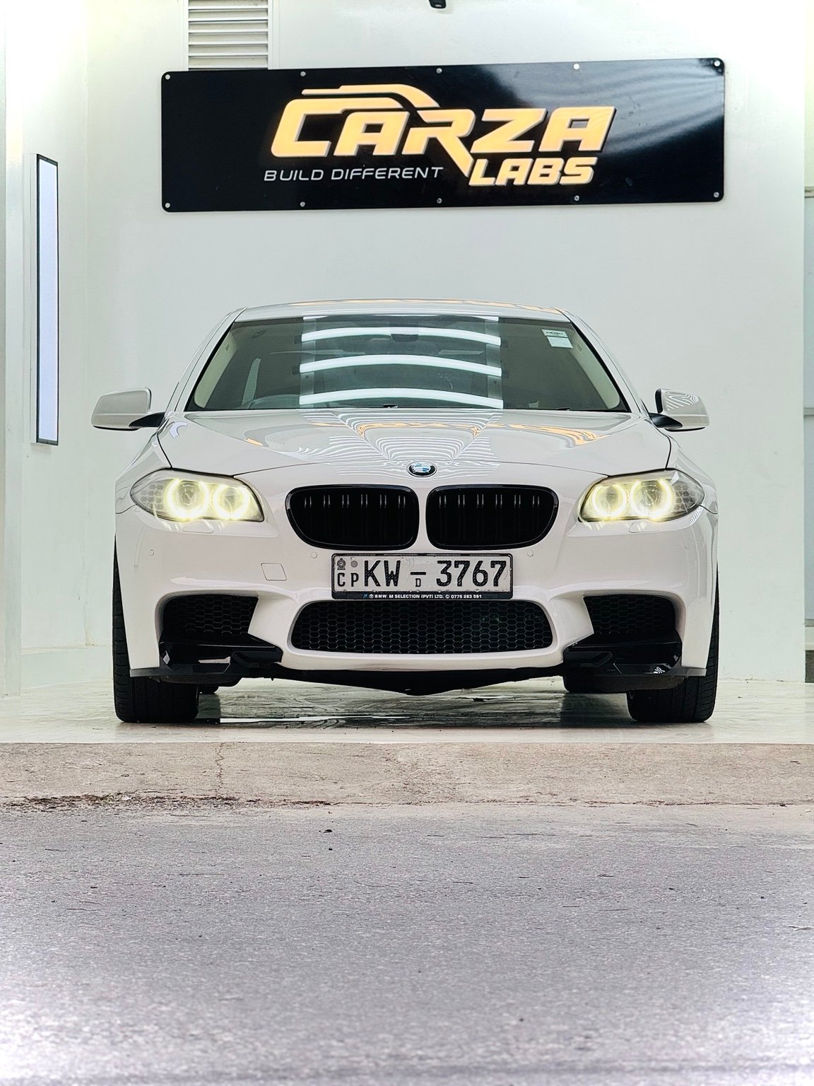 BMW conversion at Carza Labs